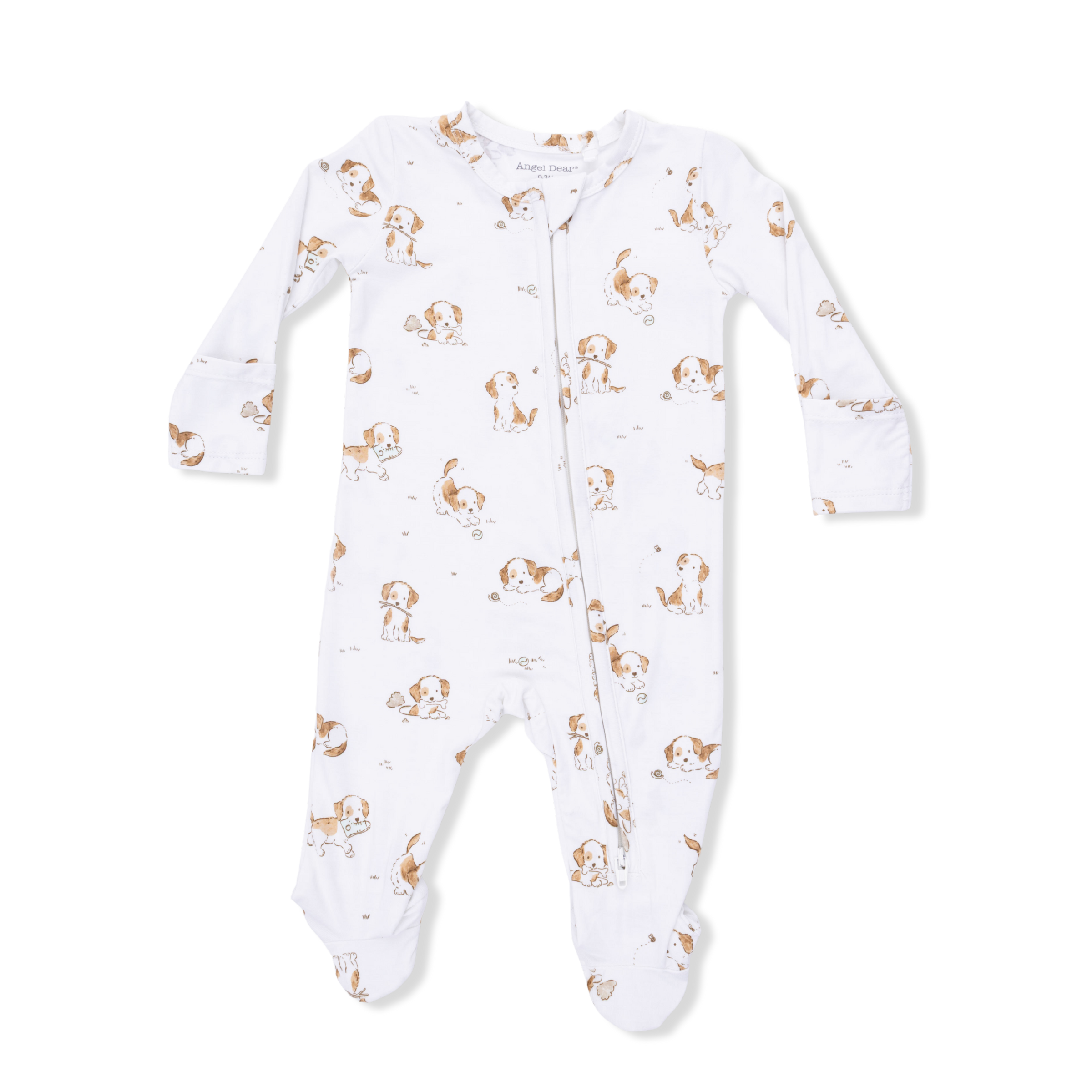 Angel Dear Explorer Puppy 2-Way Zipper Footie