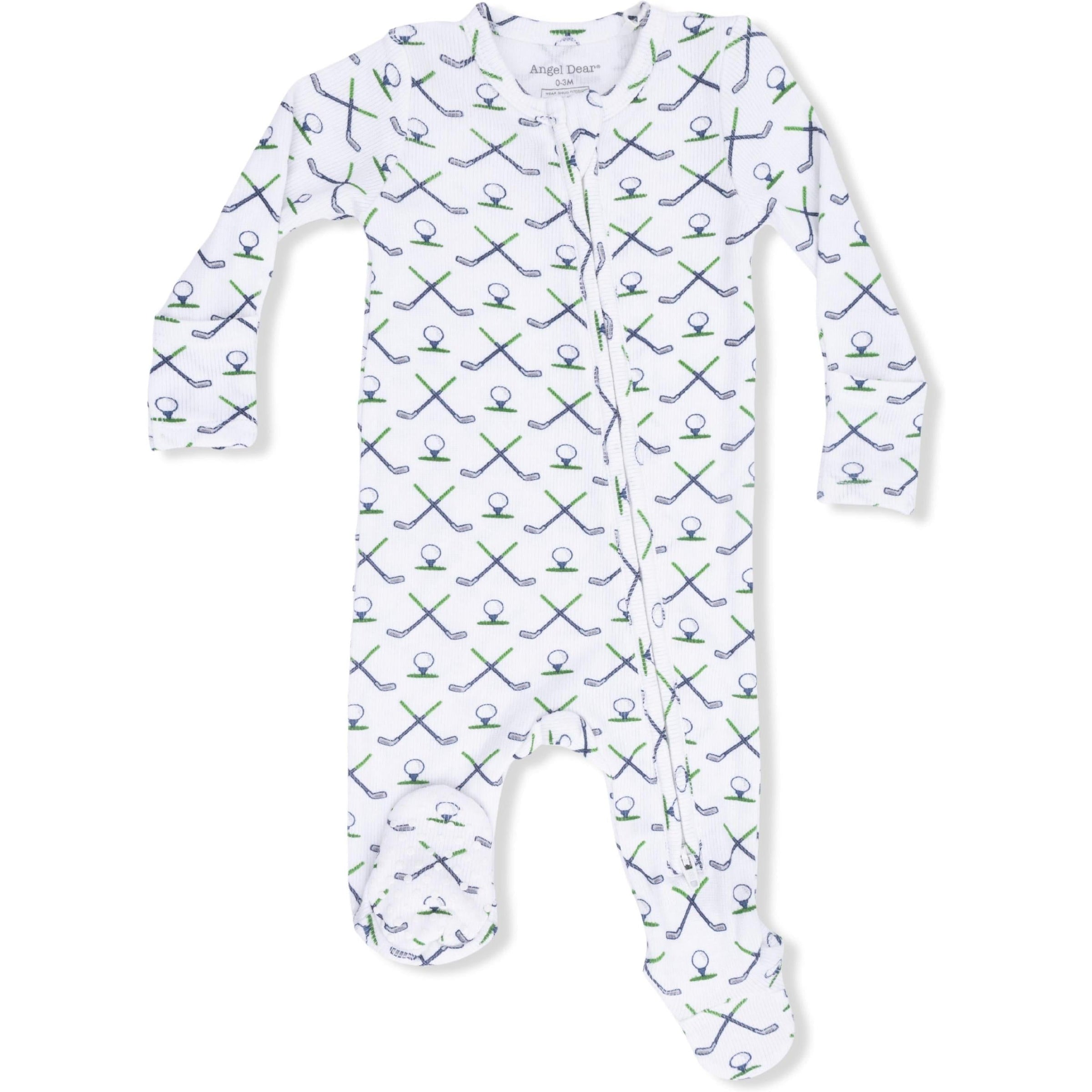 Angel Dear Simple Golf 2-Way Zipper Footie