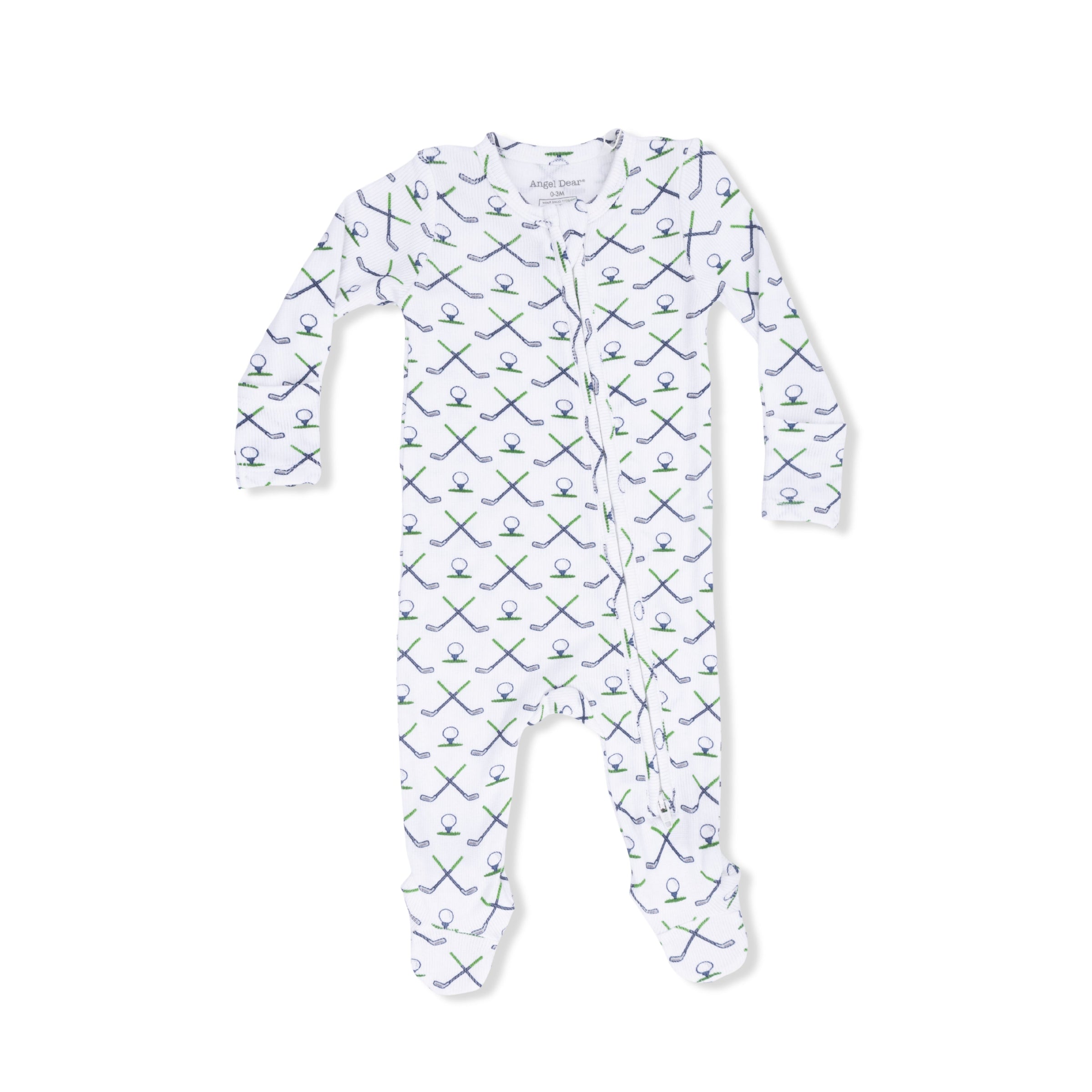 Angel Dear Simple Golf 2-Way Zipper Footie