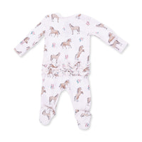 Angel Dear I Love Horses Convertible Romper
