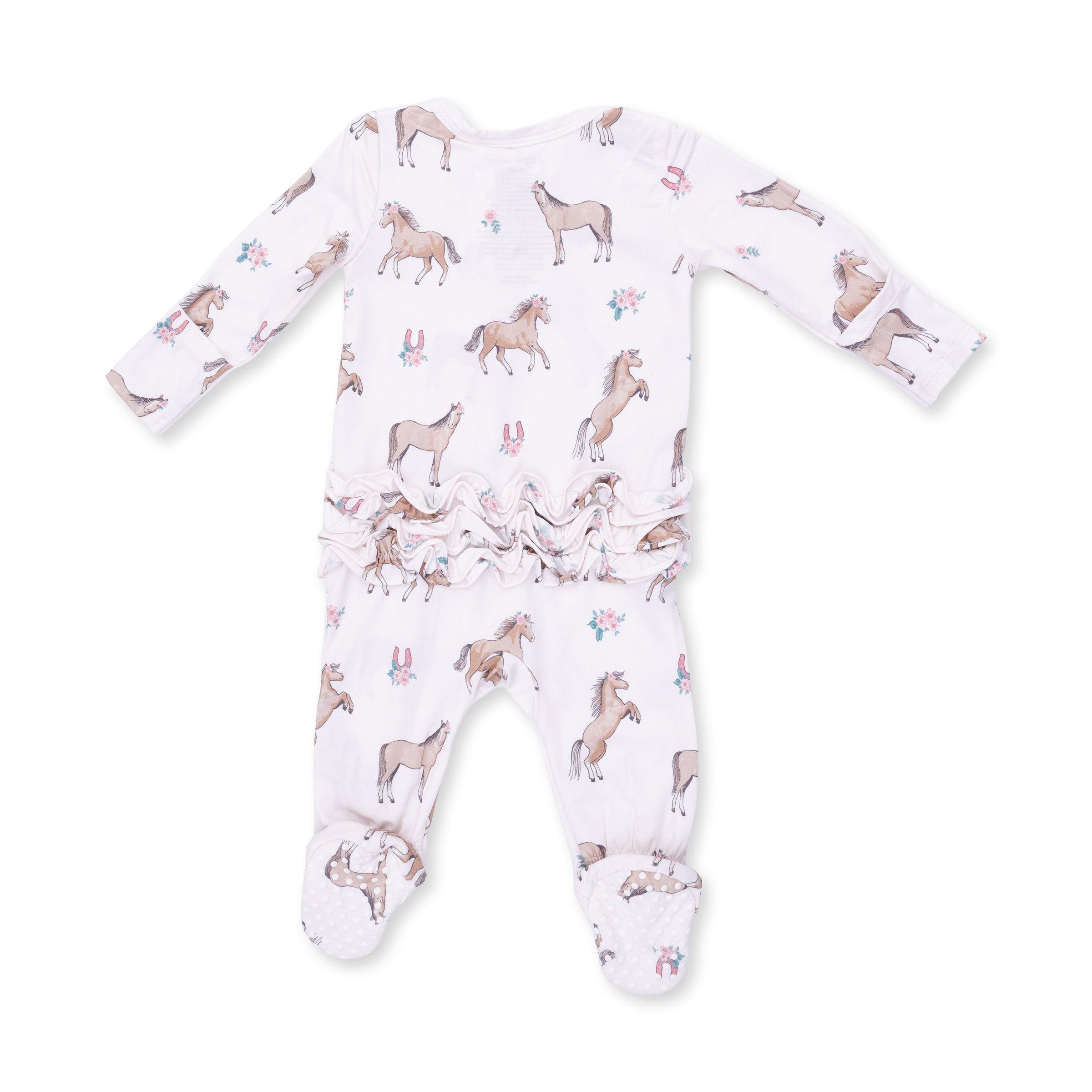Angel Dear I Love Horses Convertible Romper