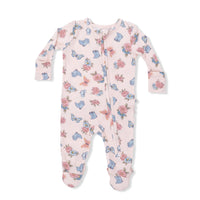 Angel Dear Country Girl Boots 2-Way Ruffle Back Zipper Footie