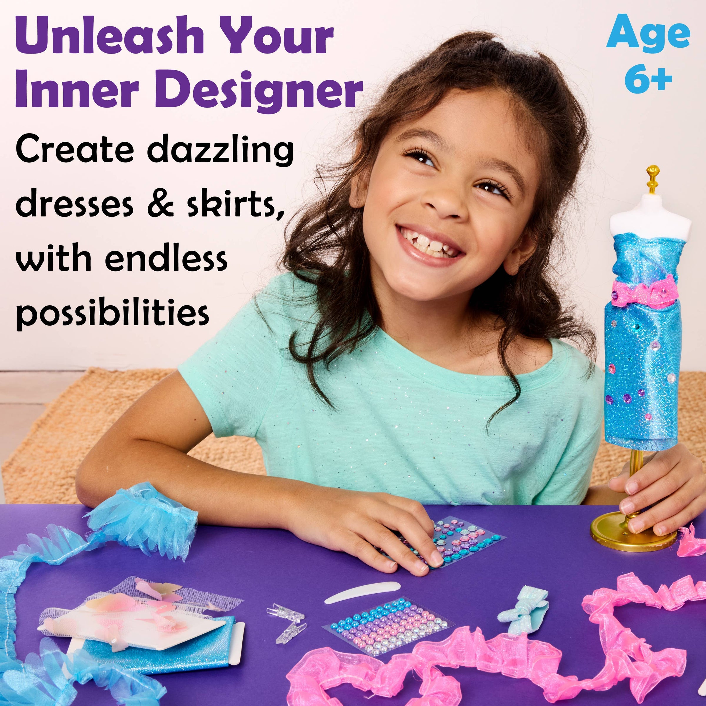 Faber-Castell / Creativity for Kids - Designed By You Glam Fashion Design Studio Craft Kit
