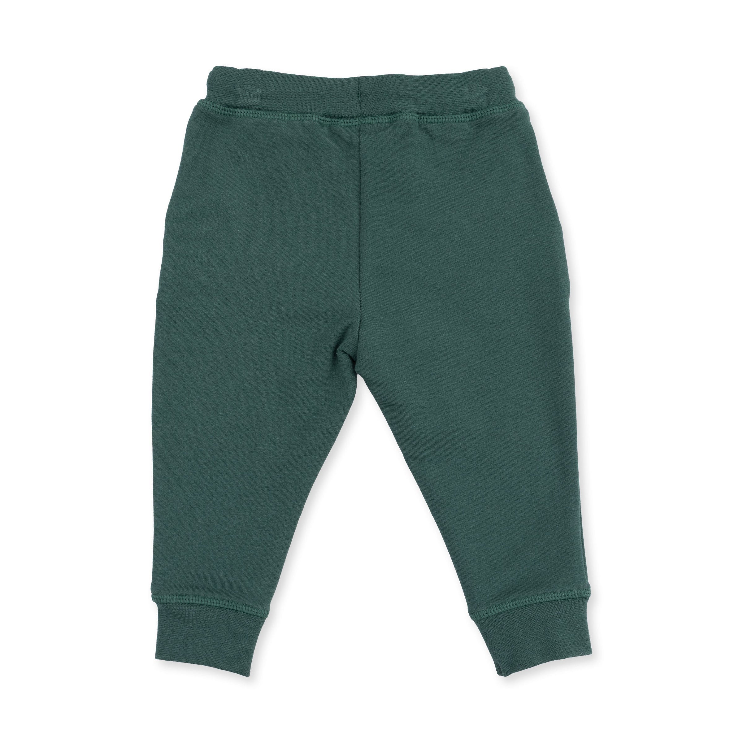 Angel Dear Solid Smoke Pine Jogger Pant