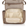 Itzy Ritzy Vanilla Latte Boss Plus Backpack Diaper Bag