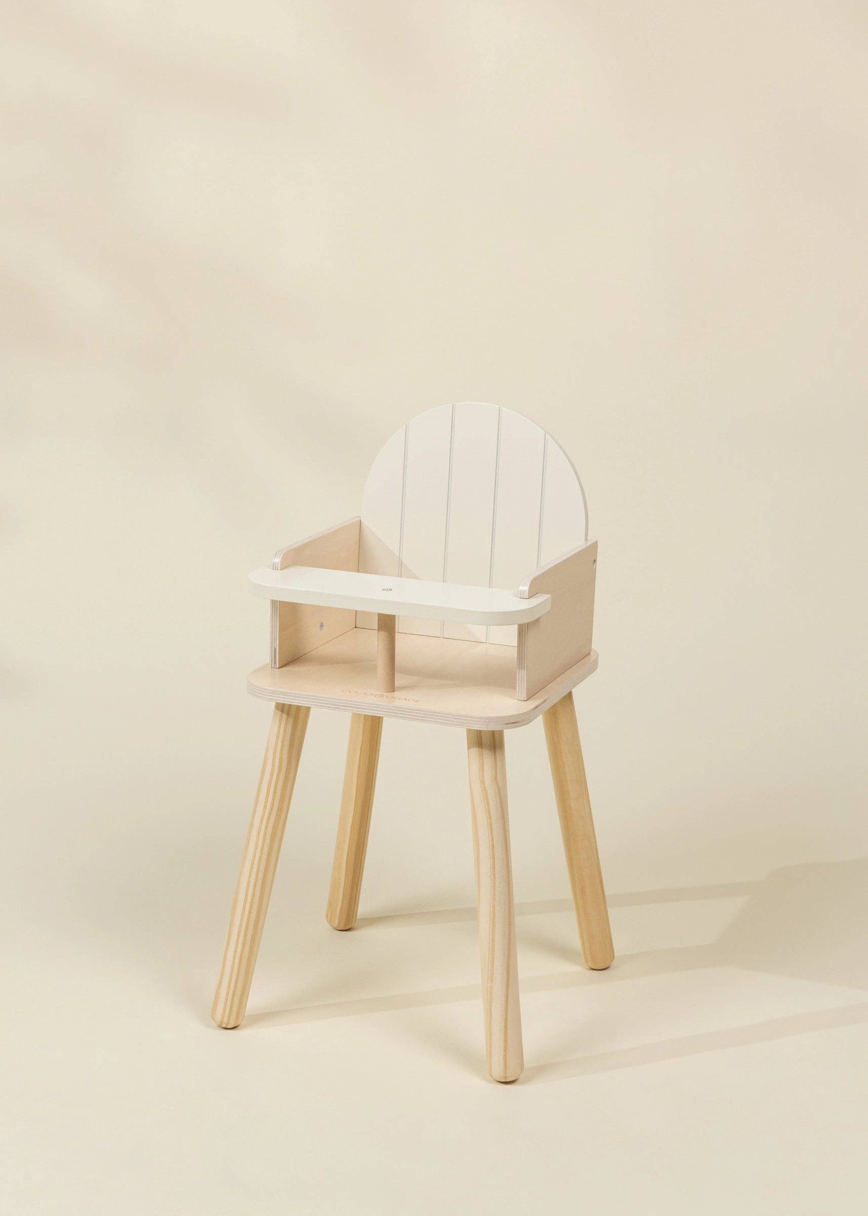 Coco Village - Wooden Dolls’ High Chair