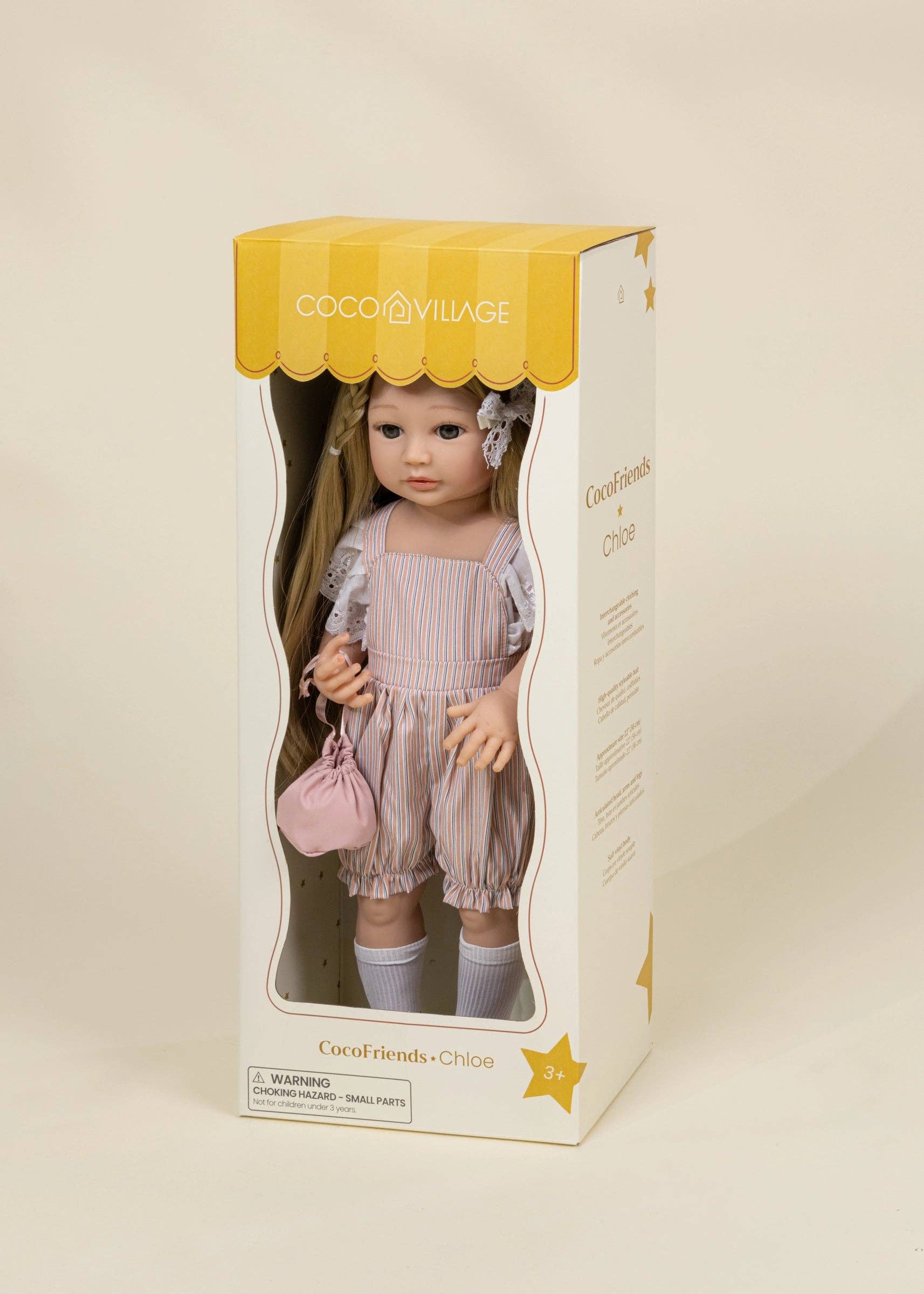 Coco Village - CocoFriends Chloe – 22" (56 cm) Kids Play Doll