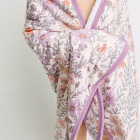 Copper Pearl Premium Baby Knit Hooded Towel | Flora