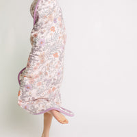 Copper Pearl Premium Baby Knit Hooded Towel | Flora