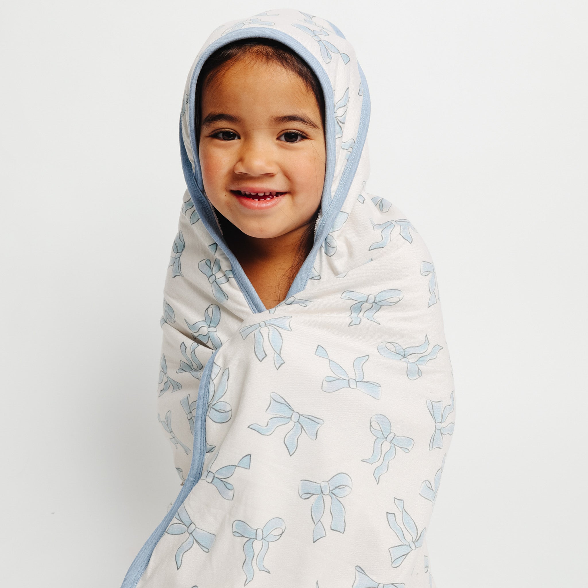 Copper Pearl Premium Baby Knit Hooded Towel | Daphne