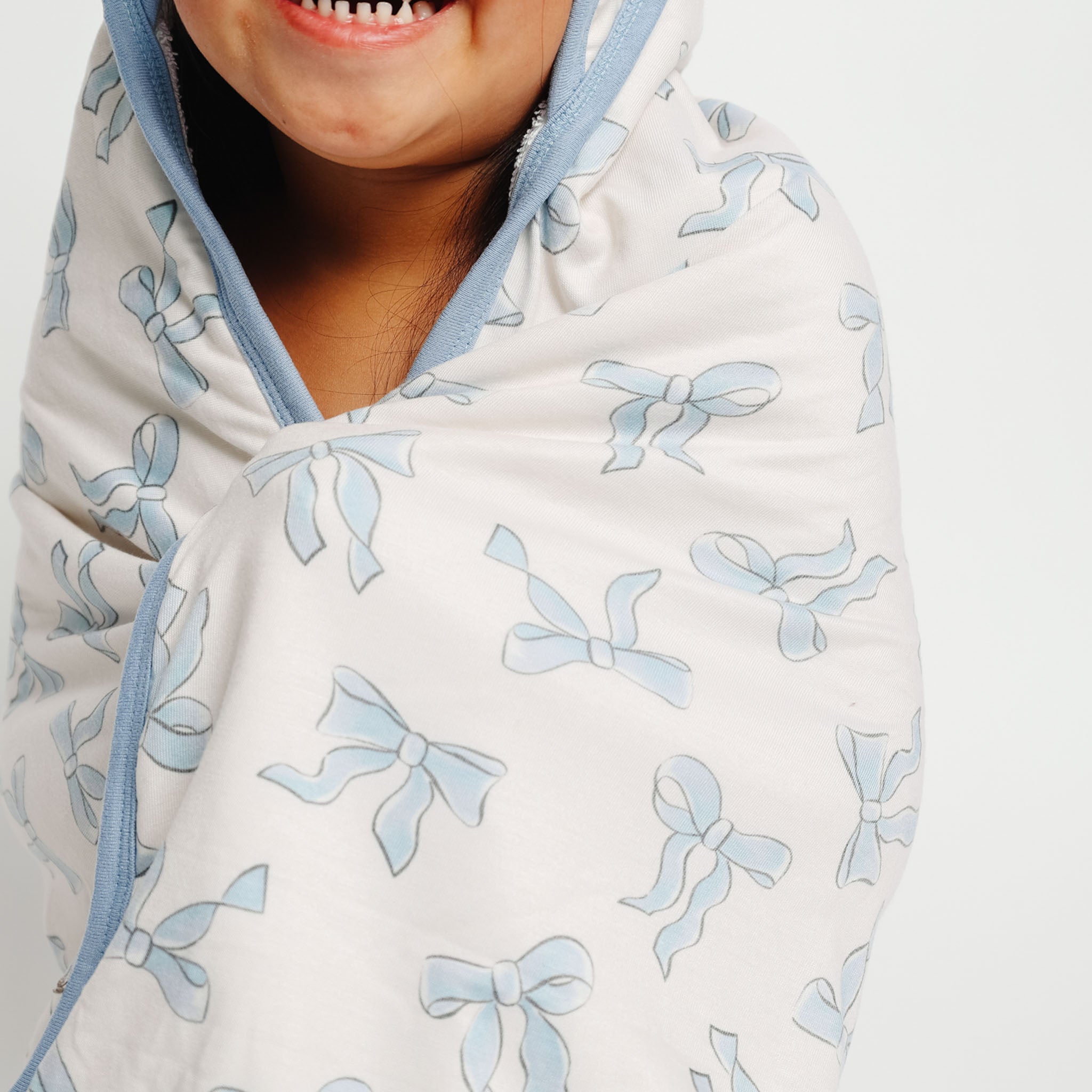 Copper Pearl Premium Baby Knit Hooded Towel | Daphne