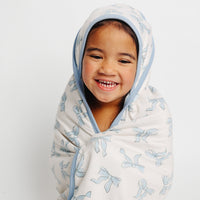 Copper Pearl Premium Baby Knit Hooded Towel | Daphne