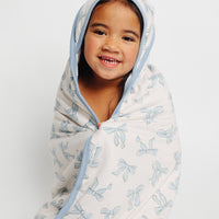 Copper Pearl Premium Baby Knit Hooded Towel | Daphne