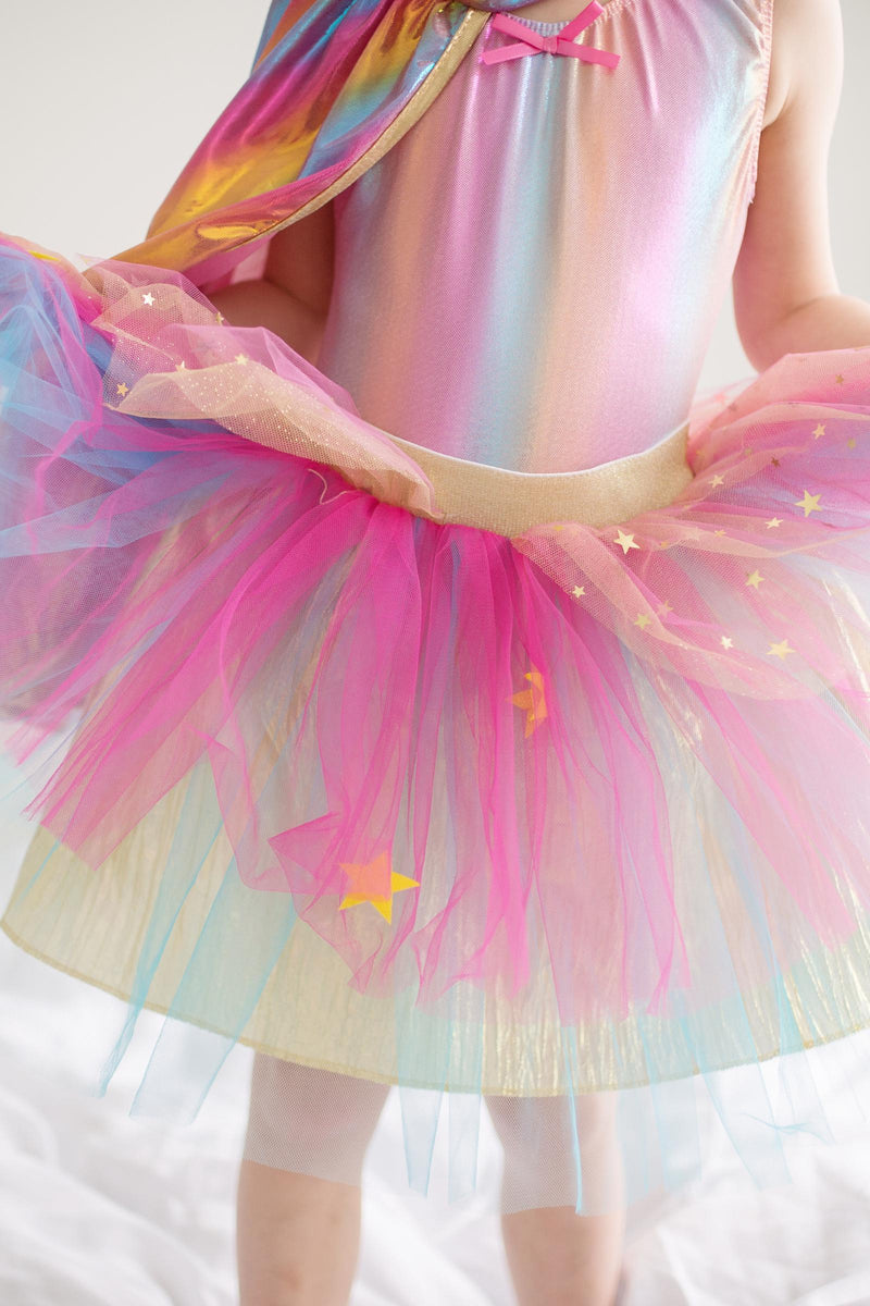 Great Pretenders Super-duper Tutu/Cape/Mask, Pink & Gold