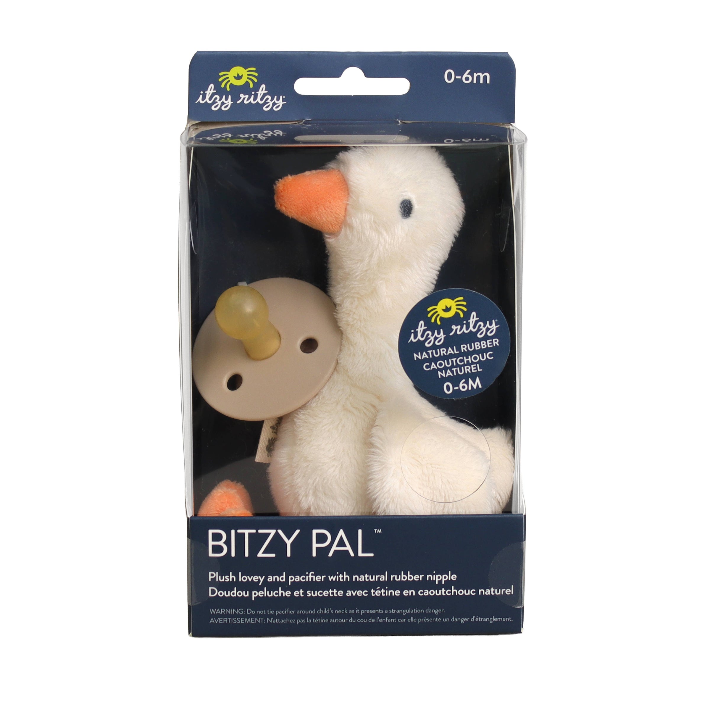 Itzy Ritzy Bitzy Pal Natural Rubber Pacifier & Plush