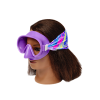 Splash Place Pastel Swirl Swim Mask