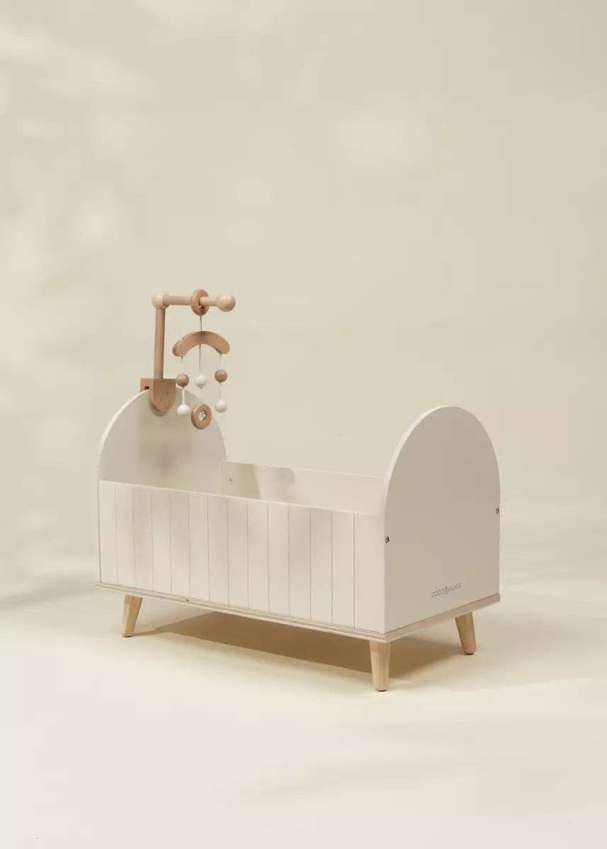 Coco Village - Wooden Dolls’ Crib & Accessories