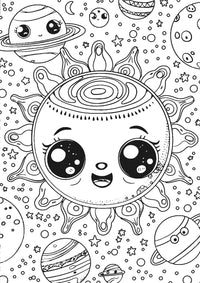 Nova Toys LLC - Space Race - XXL Coloring Book