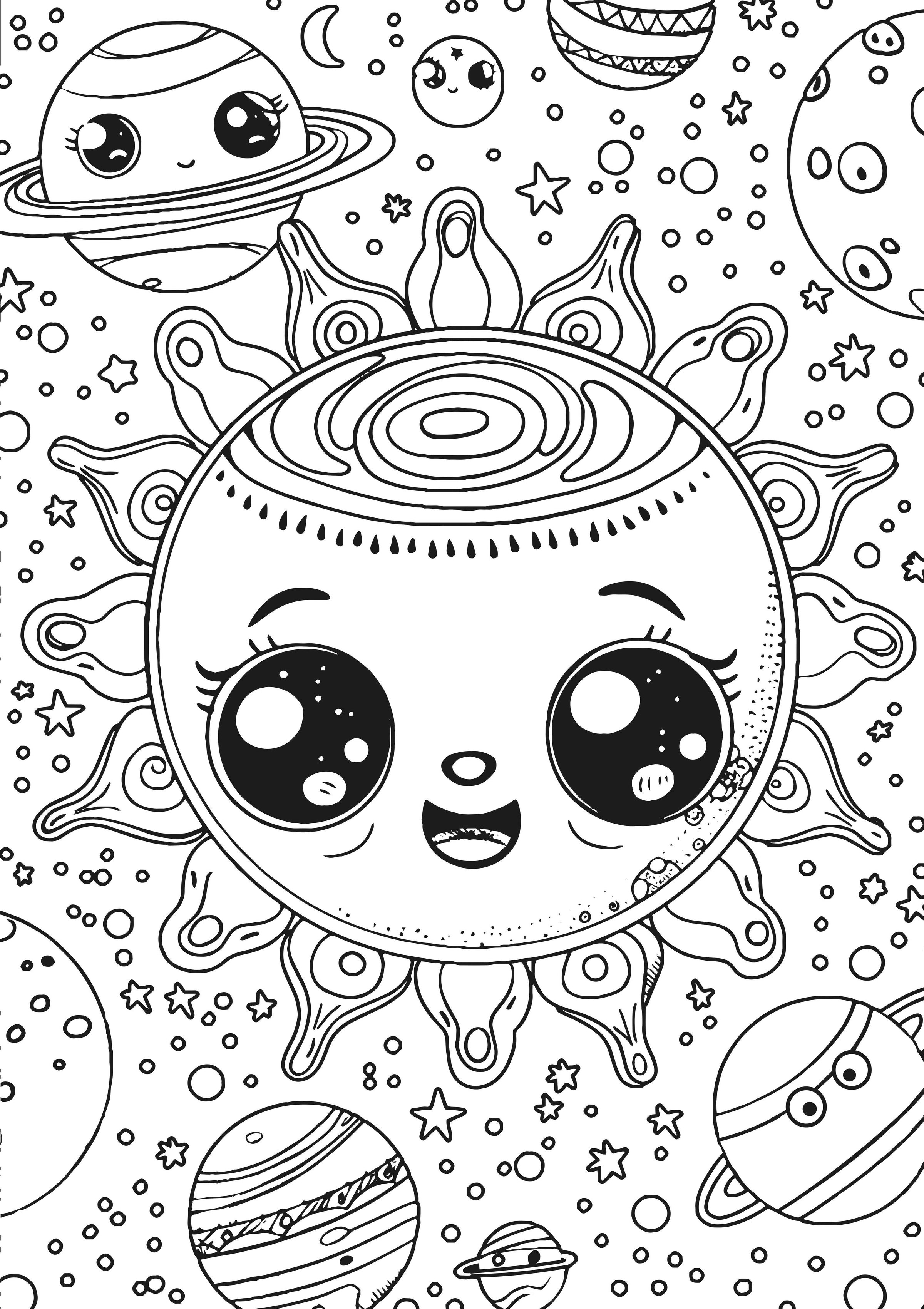 Nova Toys LLC - Space Race - XXL Coloring Book