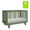 Babyletto Hudson 3-in-1 Convertible Crib with Toddler Bed Conversion Kit