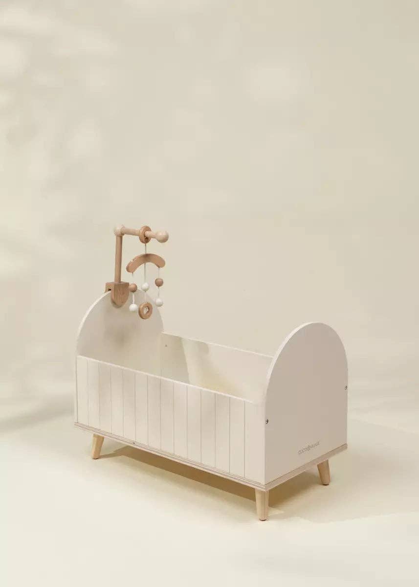 Coco Village - Wooden Dolls’ Crib & Accessories