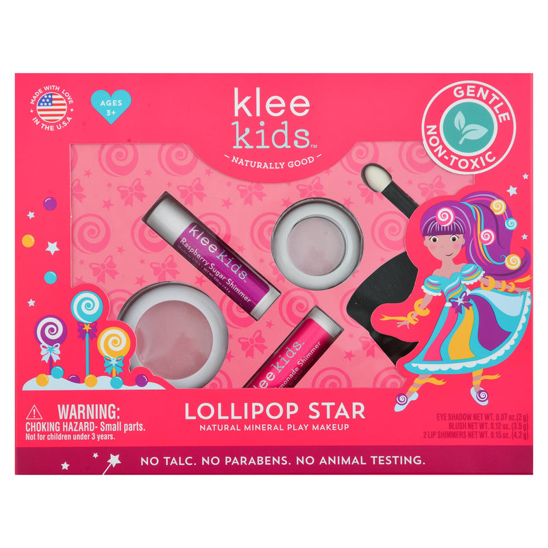 Klee Kids NEW! Marshmallow Fairy -  Play Makeup 4-PC Kit: Cake Pop Fairy