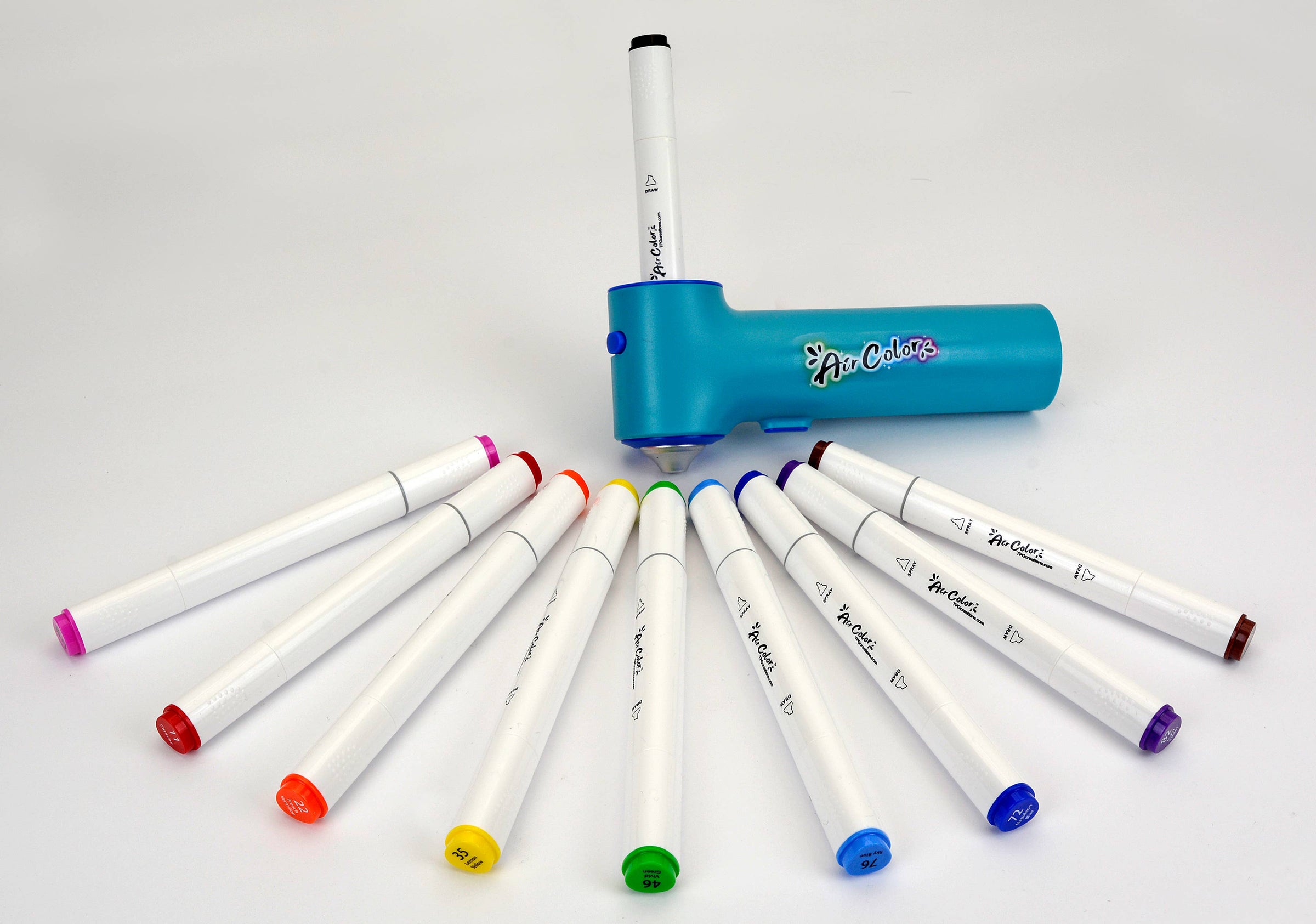 TPG Creations / The Pencil Grip - Aircolor Airbrush Kit (includes Markers & Stencils) TPG-490