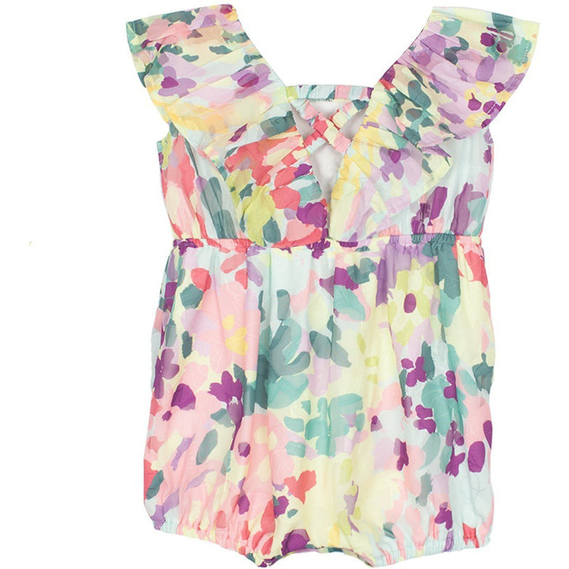 Isobella & Chloe Watercolor Romper