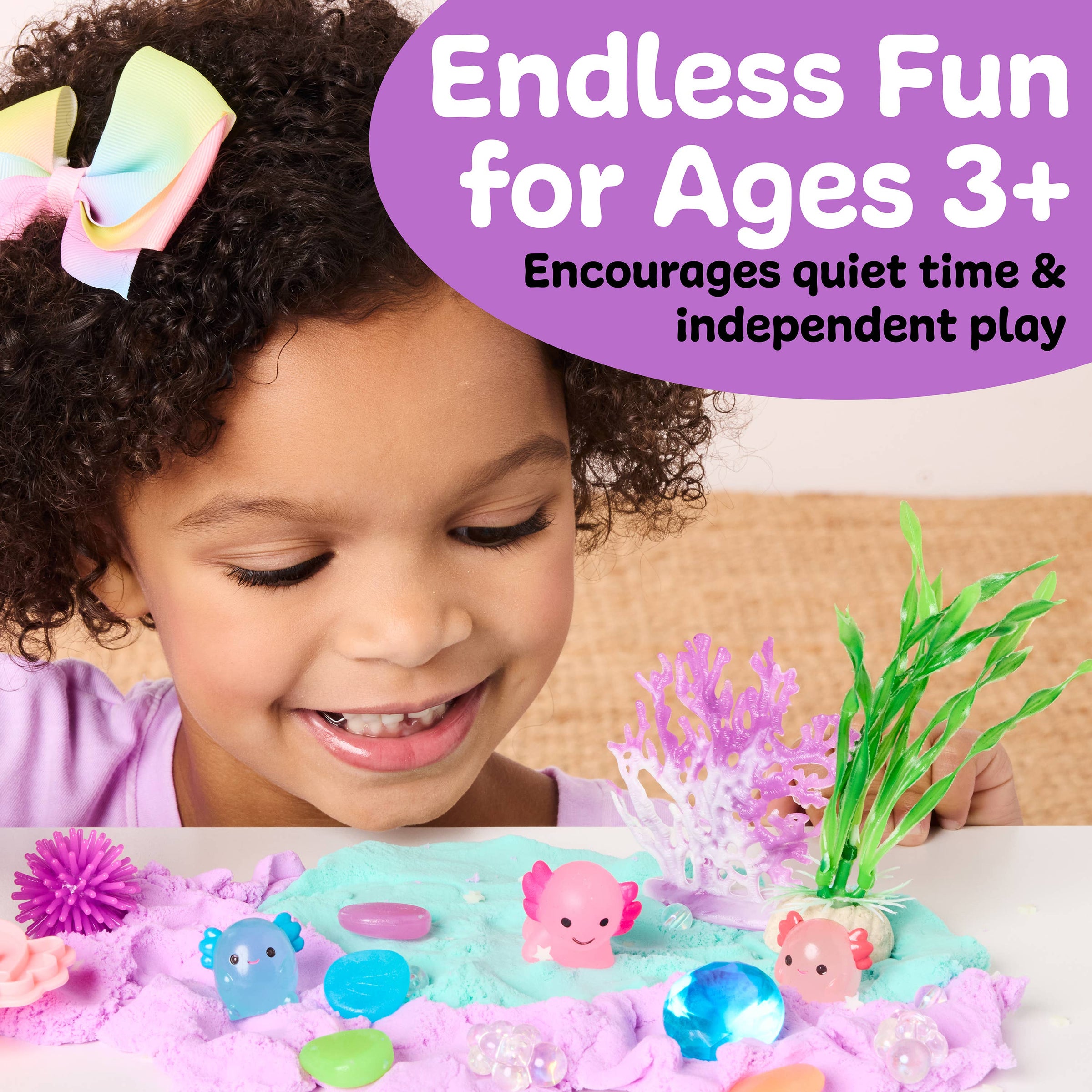 Faber-Castell / Creativity for Kids - Sensory Pack Axolotl Play Kit for Kids