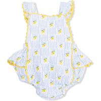 Angel Dear Lovely Lemons Ric Rac Ruffle Sunsuit