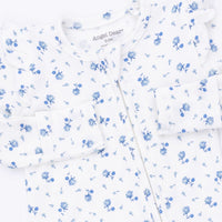 Angel Dear Joli Rosette 2 Way Ruffle Sleeve Zipper Footie