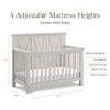 Monogram by Namesake Emory Farmhouse 4-in-1 Convertible Crib