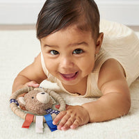 Itzy Ritzy Itzy Ring Pal™ Teething Ring with Plush Character