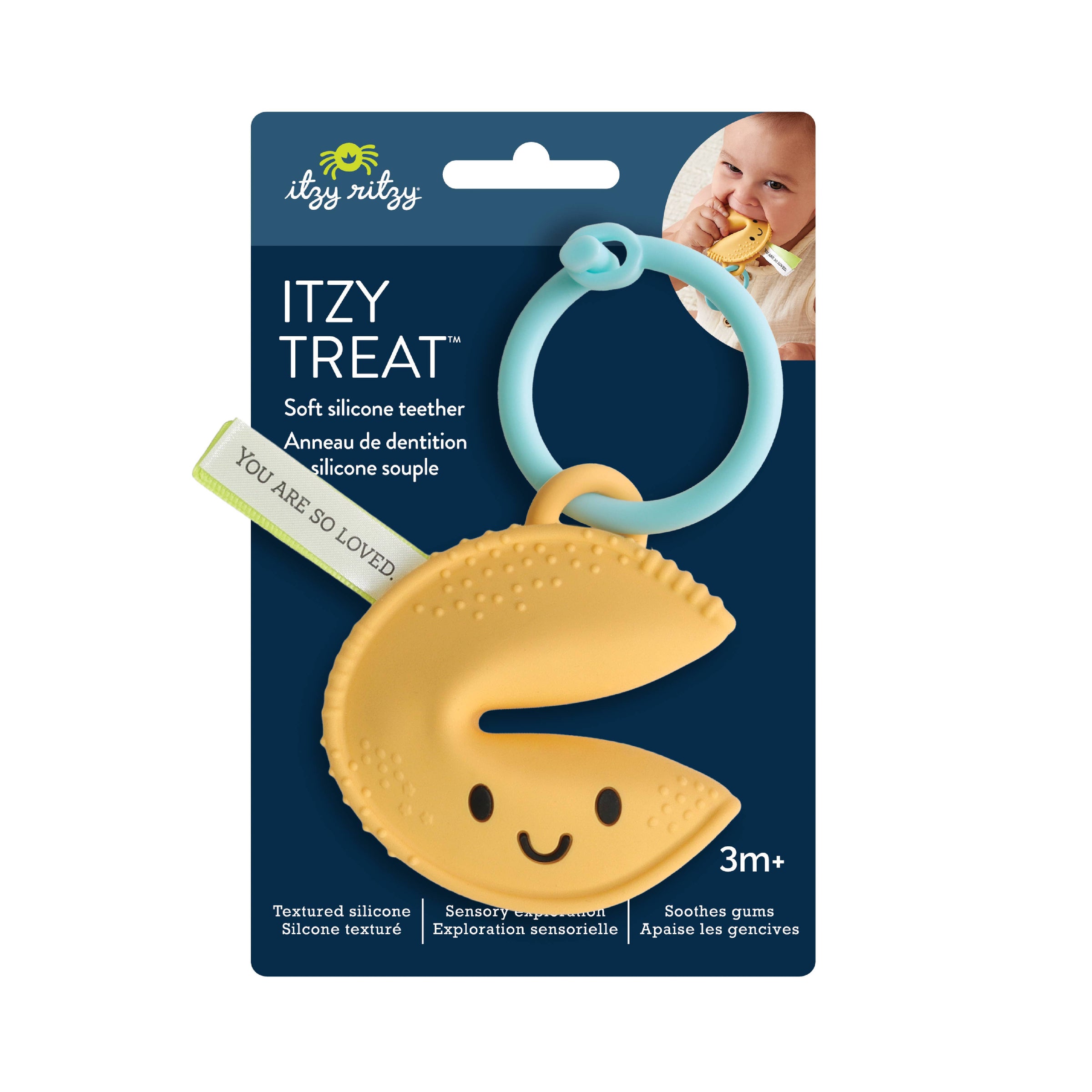 Itzy Ritzy Itzy Treat™ Fortune Cookie Teether