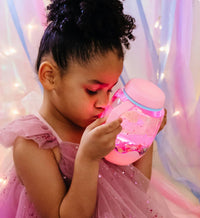 Glo Pals Bubblegum Pink Sensory Play Jar