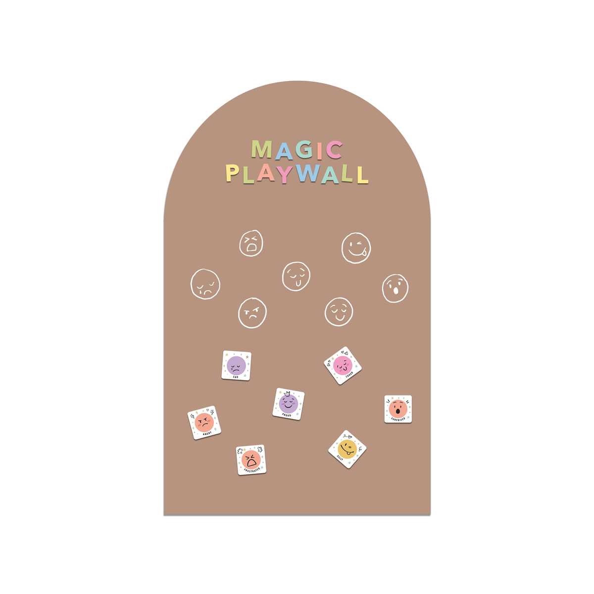 Cherrypick - Magic Playwall - ORIGINAL Arch Magnetic Wall Decal for Kids