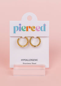 Pierced Co - Segmented Huggies