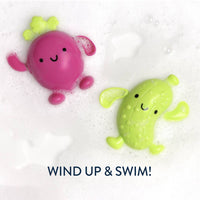 Itzy Ritzy Silly Swimmers Bath + Water Toy