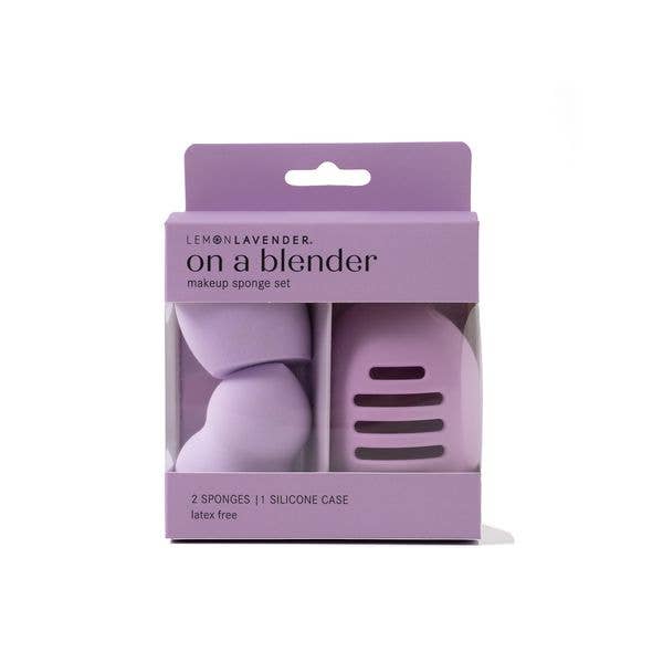 DM Merchandising - Lemon Lavender On a Blender Makeup Sponges and Case