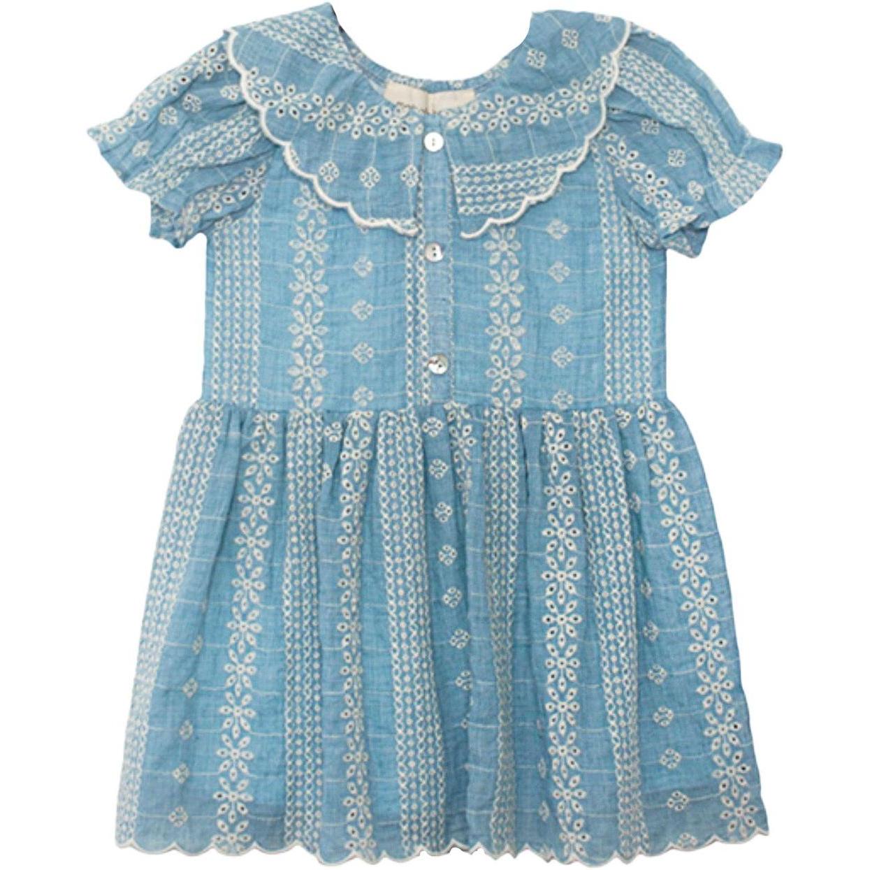 Mabel + Honey Delicate Blue Dress