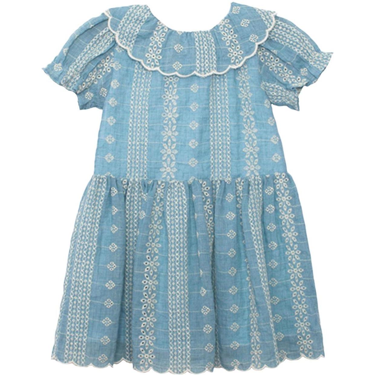 Mabel + Honey Delicate Blue Dress