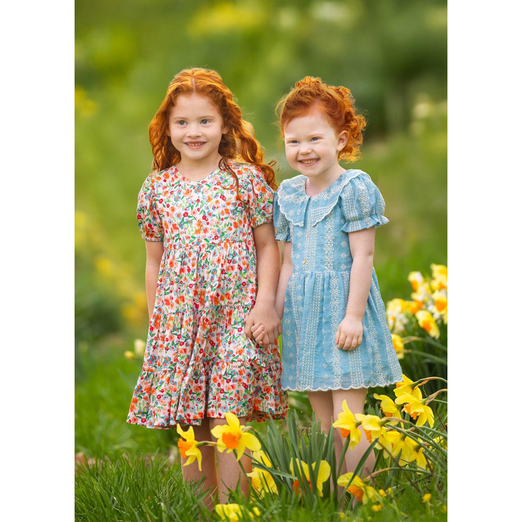 Mabel + Honey Delicate Blue Dress