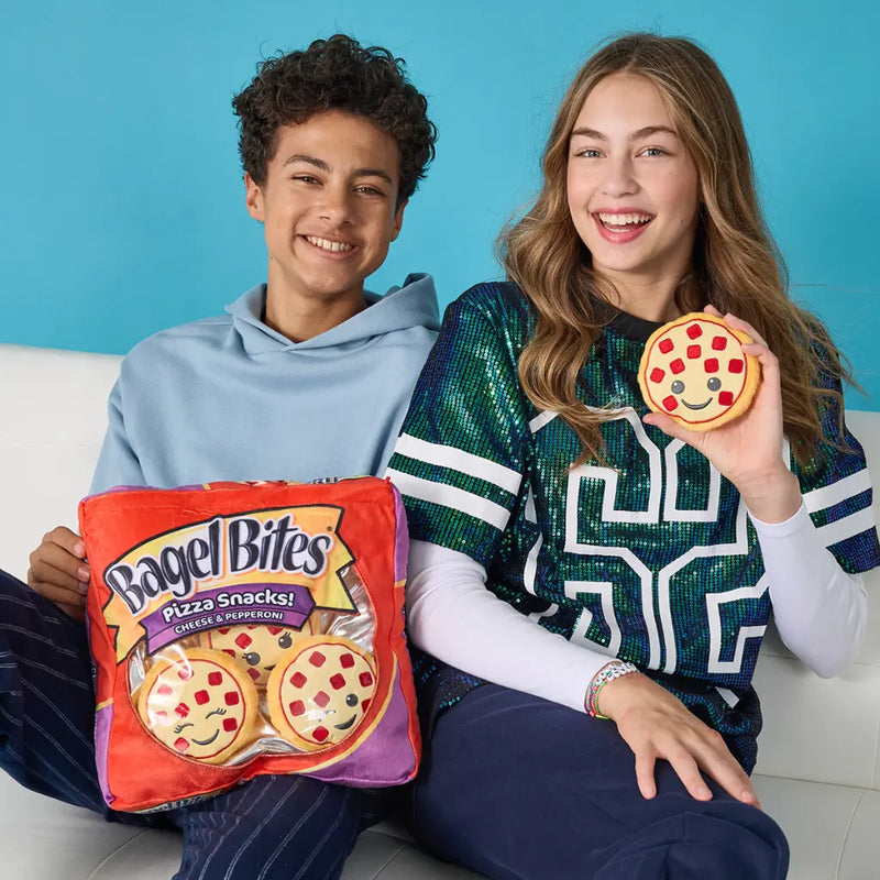 Iscream Bagel Bites Plush– Snack-Inspired Comfort for Foodie Fans 🧸