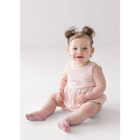 Mabel + Honey Pink Cloud Romper
