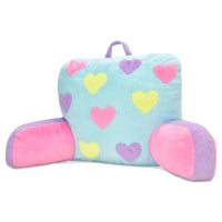 Iscream Hearts Color Block Lounge Pillow