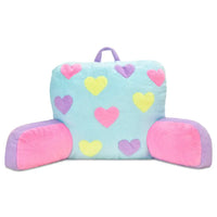 Iscream Hearts Color Block Lounge Pillow