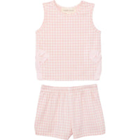 Mabel + Honey Pink Plaid Perfection 2-Piece Set