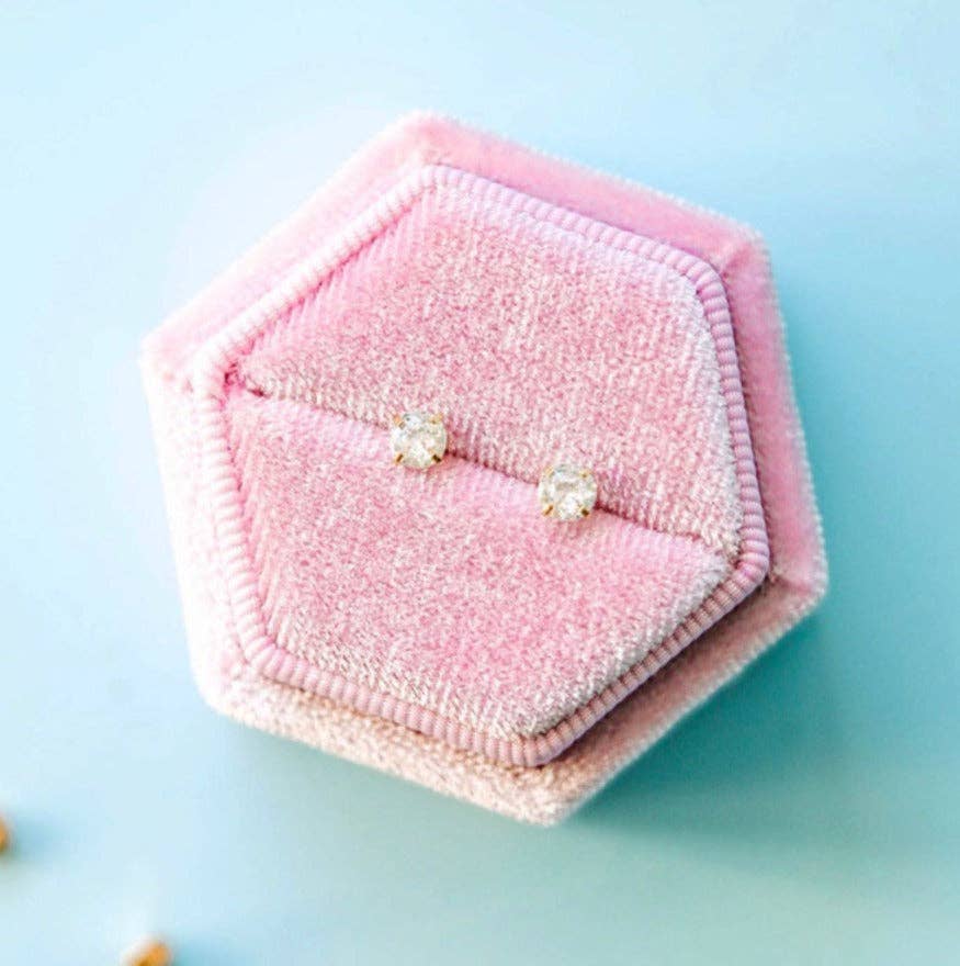 Pierced Co - April Birthstone (Diamond)