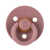 Itzy Ritzy Itzy Soother Natural Rubber Paci Sets: Blossom + Rosewood 6-18M