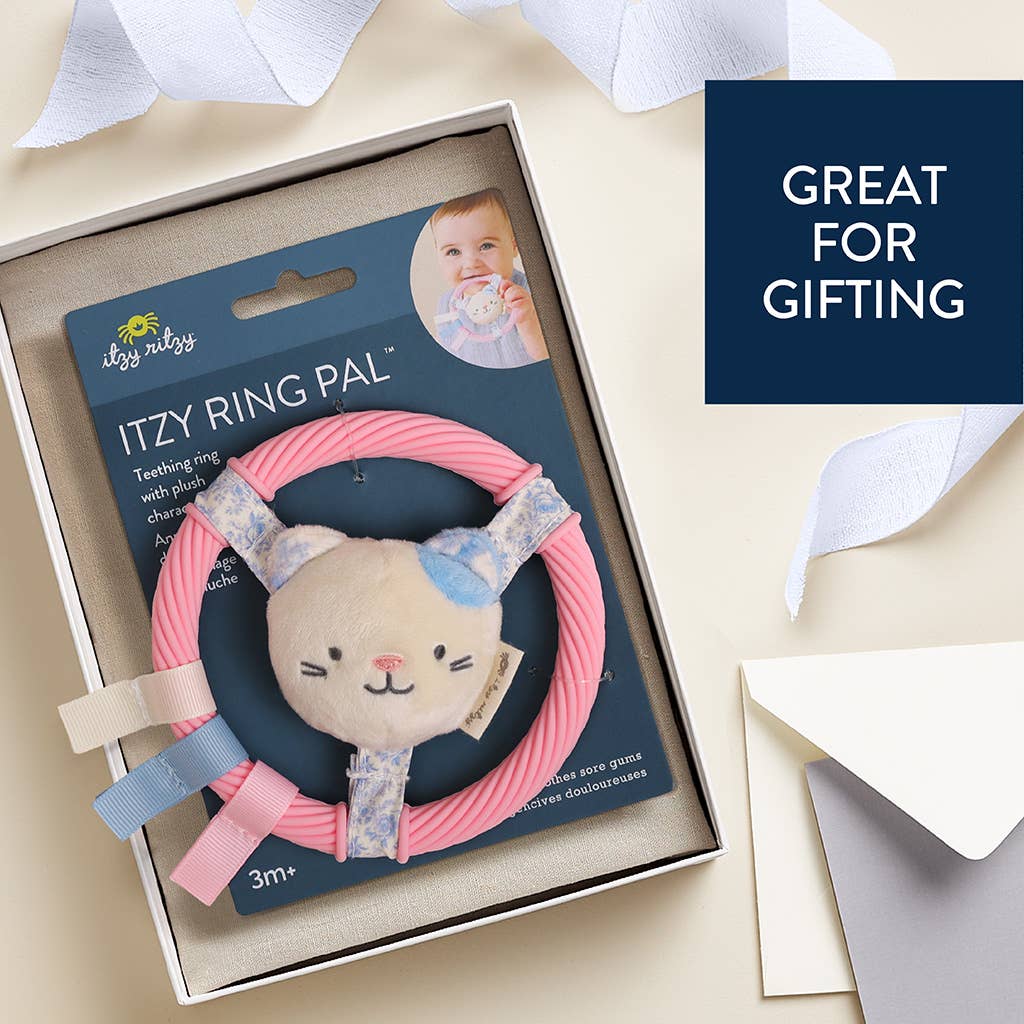 Itzy Ritzy Itzy Ring Pal™ Teething Ring with Plush Character